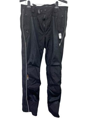 Olympia Moto Sports Men's Black‎ Cordura Motorcycle Pants Size 34